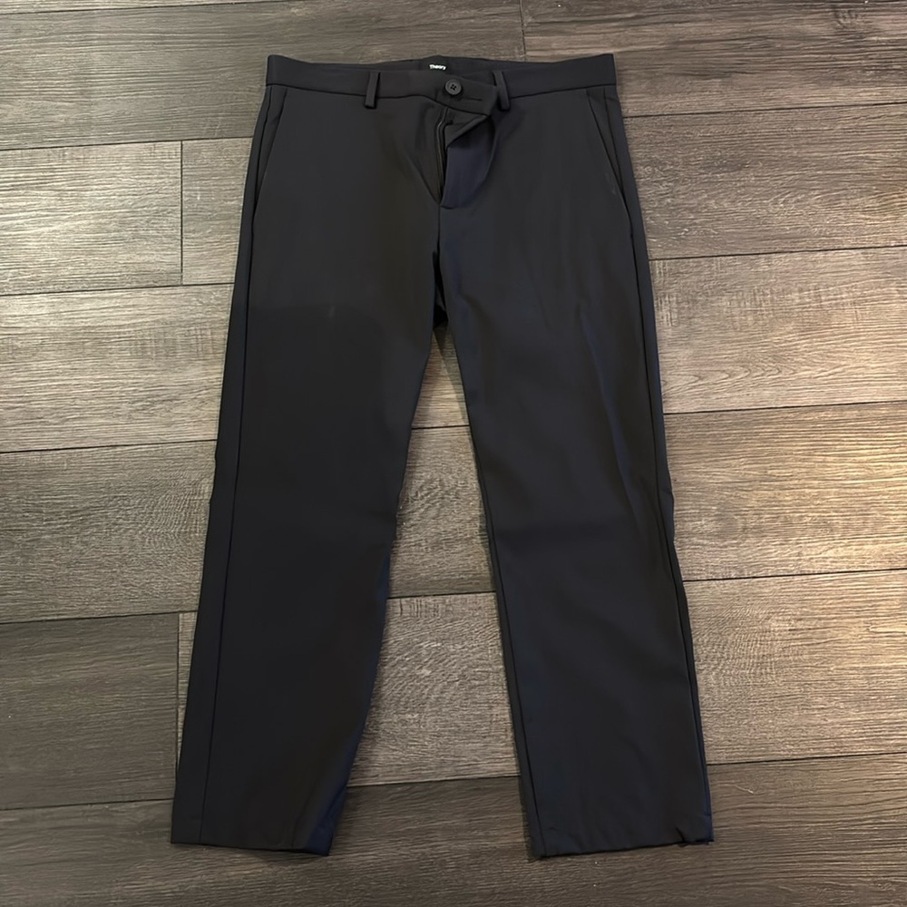 Theory Men’s Black Dress Pants – Size 30 – Excellent Condition